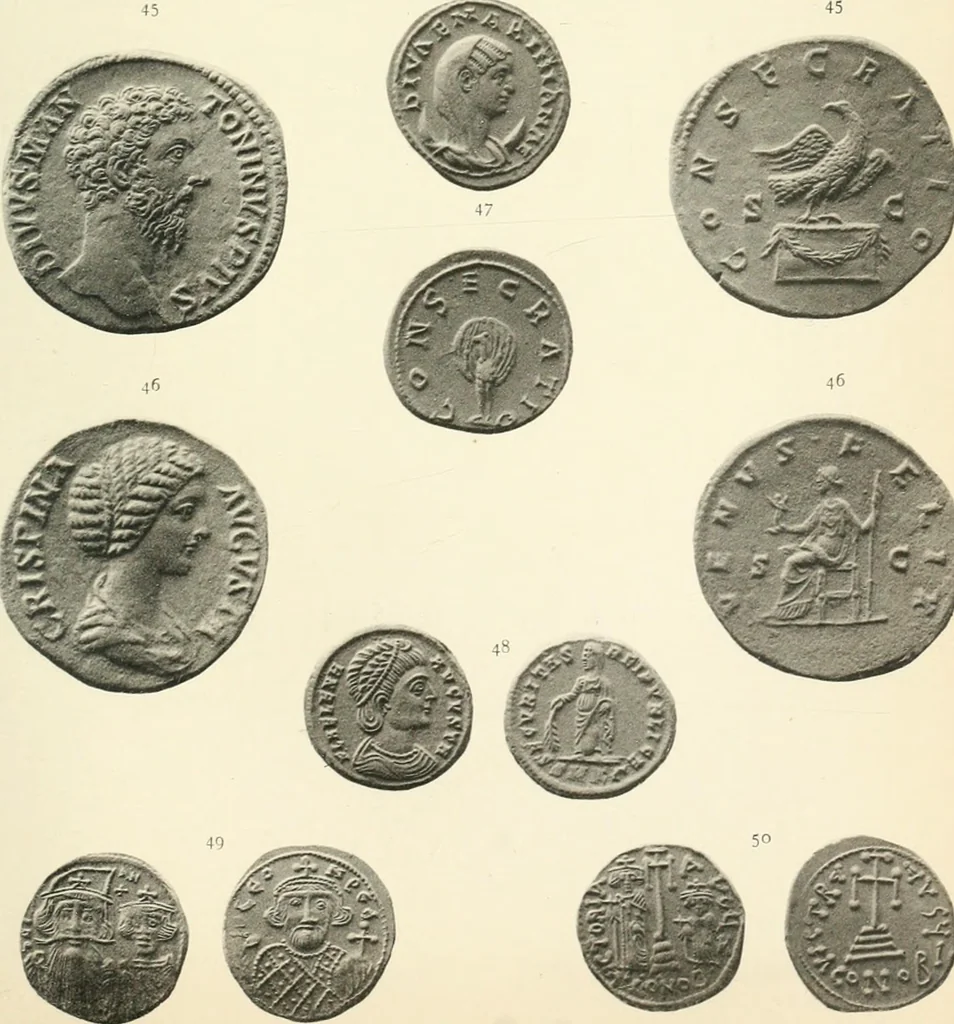 An illustration from The coin collector, 1896, leaf 94