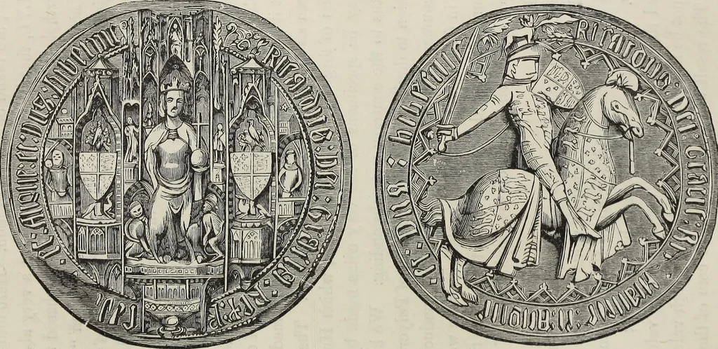 An illustration from Coins, medals, and seals, ancient and modern. Illustrated and described. With a sketch of the history of coins and coinage, instructions for young collectors, tables of comparative rarity, price lists of English and American coins, medals and tokens, &c., &c, 1861, leaf 116