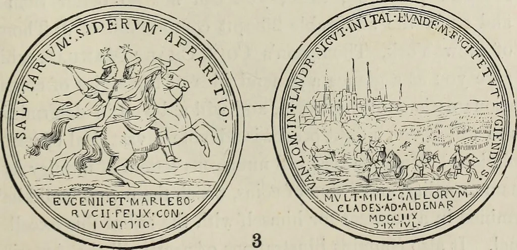 An illustration from Coins, medals, and seals, ancient and modern. Illustrated and described. With a sketch of the history of coins and coinage, instructions for young collectors, tables of comparative rarity, price lists of English and American coins, medals and tokens, &c., &c, 1861, leaf 172
