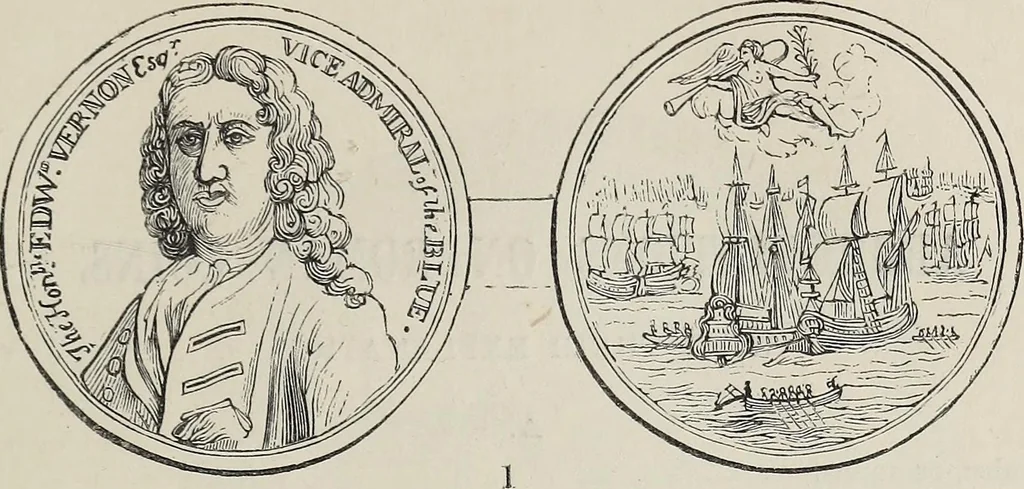 An illustration from Coins, medals, and seals, ancient and modern. Illustrated and described. With a sketch of the history of coins and coinage, instructions for young collectors, tables of comparative rarity, price lists of English and American coins, medals and tokens, &c., &c, 1861, leaf 188