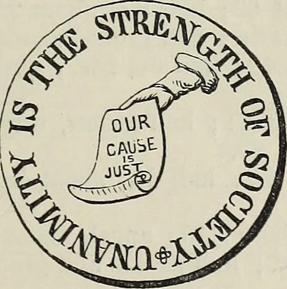 An illustration from Coins, medals, and seals, ancient and modern. Illustrated and described. With a sketch of the history of coins and coinage, instructions for young collectors, tables of comparative rarity, price lists of English and American coins, medals and tokens, &c., &c, 1861, leaf 222