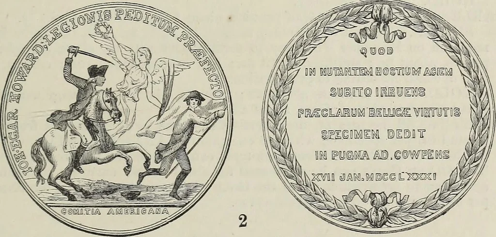 An illustration from Coins, medals, and seals, ancient and modern. Illustrated and described. With a sketch of the history of coins and coinage, instructions for young collectors, tables of comparative rarity, price lists of English and American coins, medals and tokens, &c., &c, 1861, leaf 224