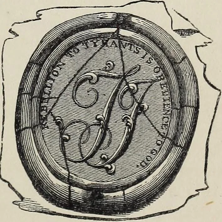 An illustration from Coins, medals, and seals, ancient and modern. Illustrated and described. With a sketch of the history of coins and coinage, instructions for young collectors, tables of comparative rarity, price lists of English and American coins, medals and tokens, &c., &c, 1861, leaf 232