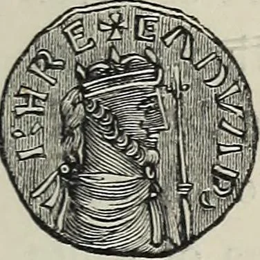 An illustration from Coins, medals, and seals, ancient and modern. Illustrated and described. With a sketch of the history of coins and coinage, instructions for young collectors, tables of comparative rarity, price lists of English and American coins, medals and tokens, &c., &c, 1861, leaf 66