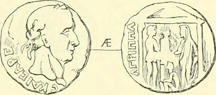 An illustration from Coins of the Jews, 1881, leaf 154