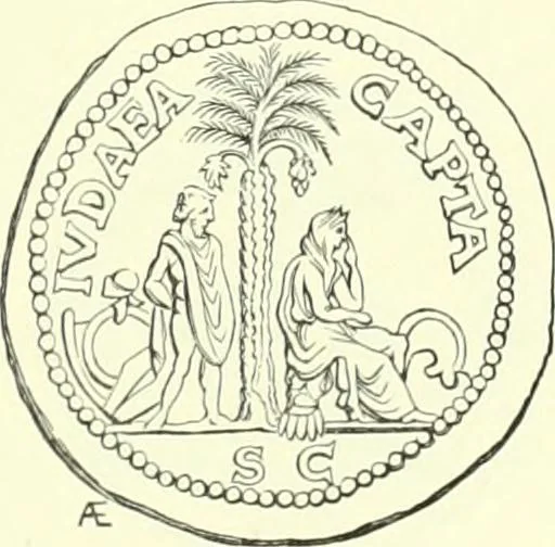 An illustration from Coins of the Jews, 1881, leaf 228