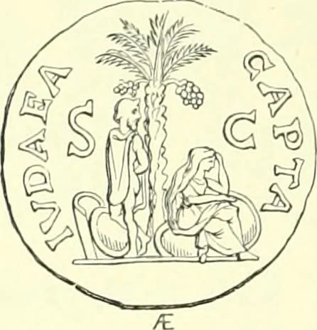 An illustration from Coins of the Jews, 1881, leaf 229
