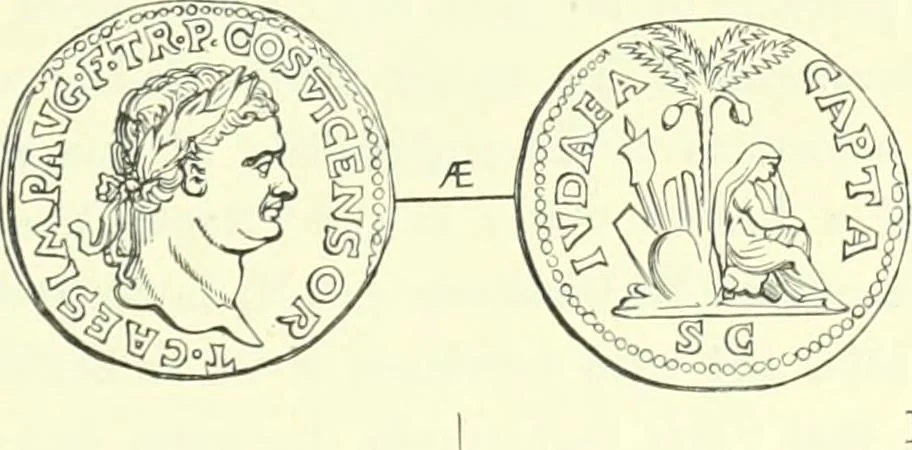 An illustration from Coins of the Jews, 1881, leaf 238