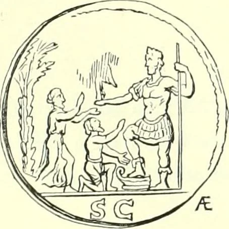 An illustration from Coins of the Jews, 1881, leaf 239