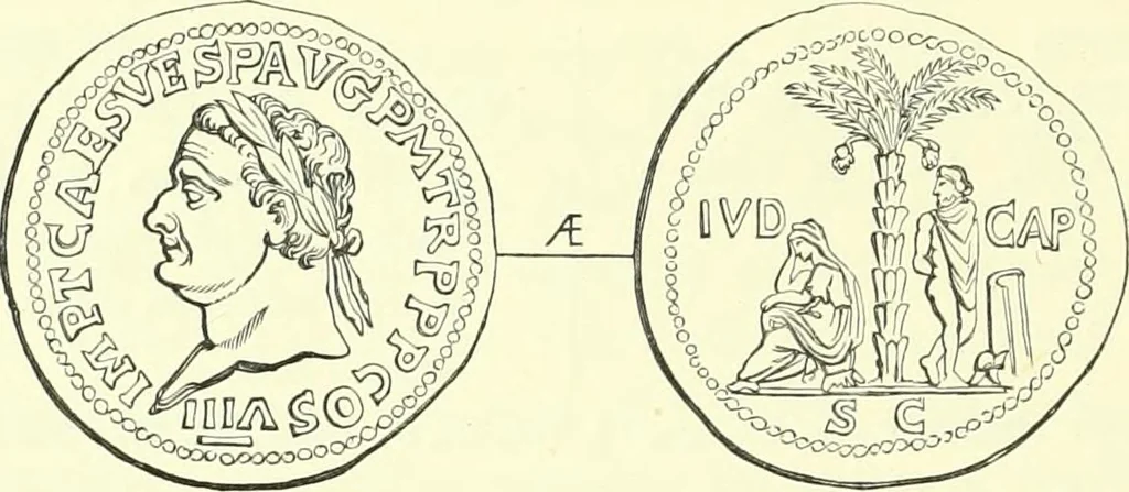 An illustration from Coins of the Jews, 1881, leaf 241