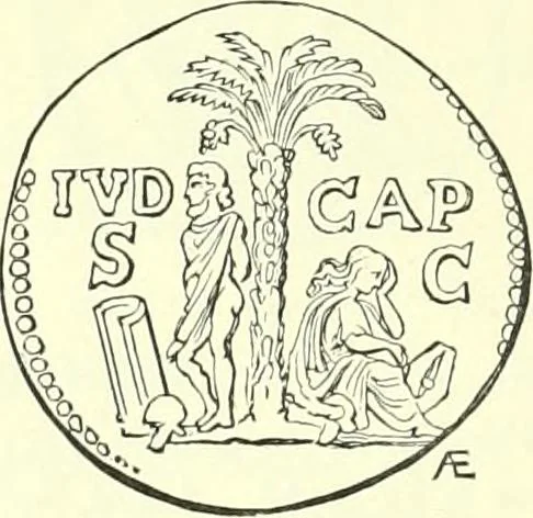 An illustration from Coins of the Jews, 1881, leaf 241