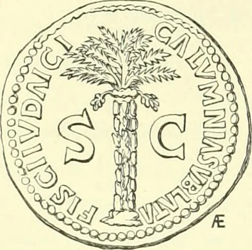 An illustration from Coins of the Jews, 1881, leaf 247