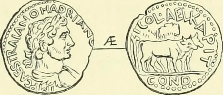 An illustration from Coins of the Jews, 1881, leaf 266