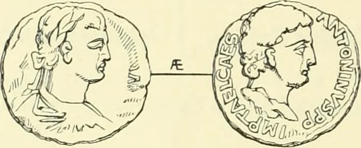 An illustration from Coins of the Jews, 1881, leaf 269