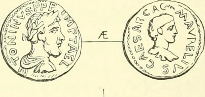 An illustration from Coins of the Jews, 1881, leaf 273