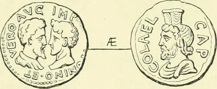 An illustration from Coins of the Jews, 1881, leaf 276