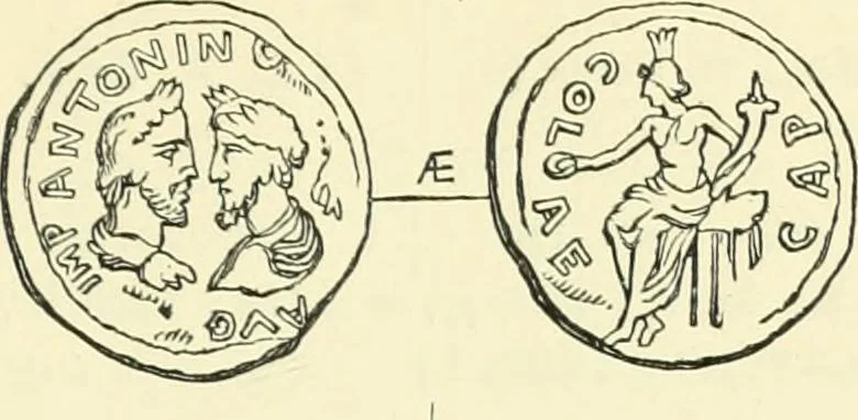 An illustration from Coins of the Jews, 1881, leaf 278
