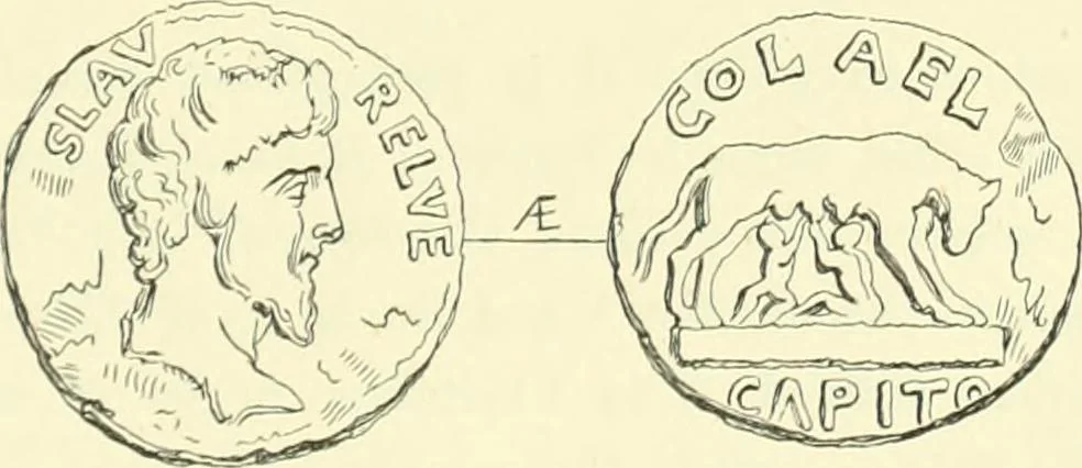 An illustration from Coins of the Jews, 1881, leaf 278