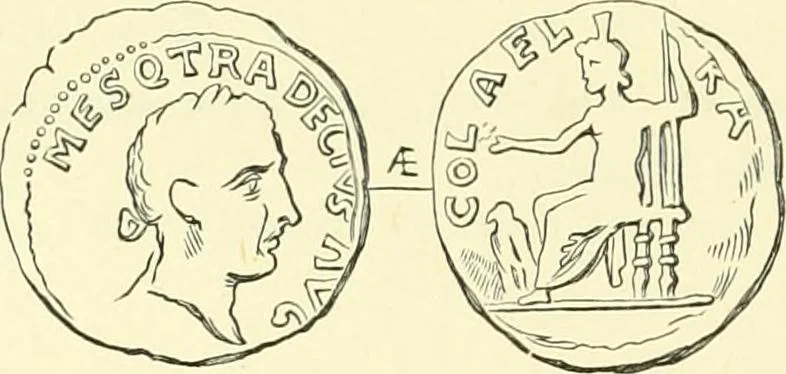 An illustration from Coins of the Jews, 1881, leaf 289