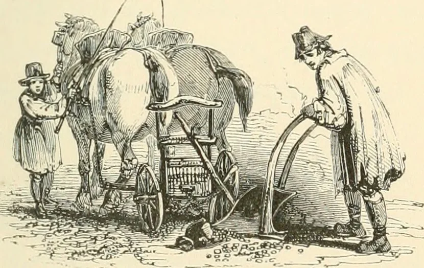 An illustration from Coins of the Romans relating to Britain, described and illustrated, 1844, leaf 24