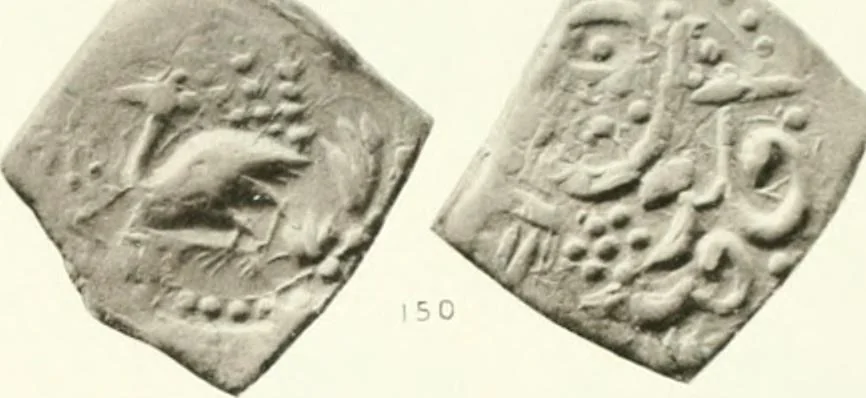 An illustration from The coins of the sháhs of Persia, Safavis, Afgháns, Efsháris, Zands, and Kájárs, 1887, leaf 478