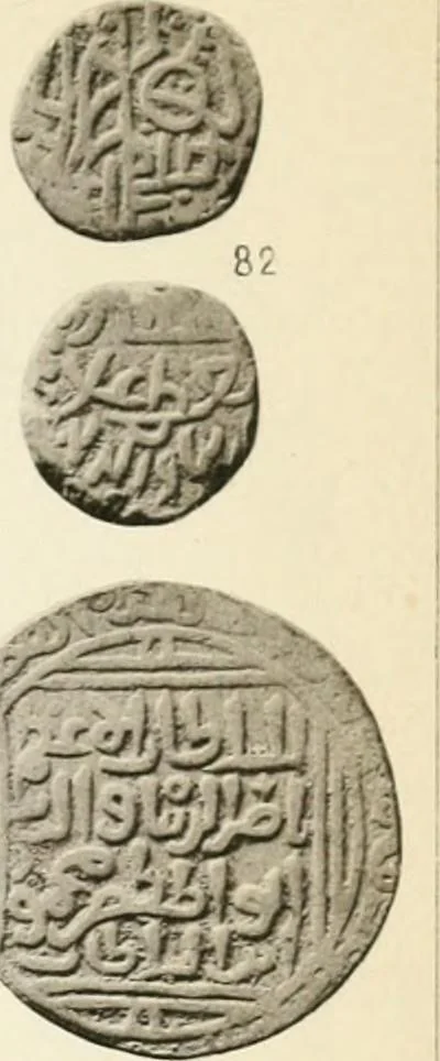 An illustration from The coins of the sultáns of Delhi in the British museum, 1884, leaf 254