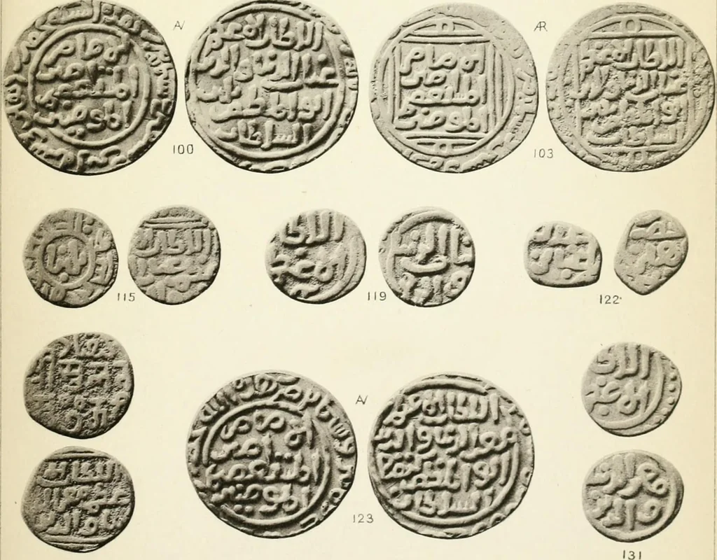 An illustration from The coins of the sultáns of Delhi in the British museum, 1884, leaf 254