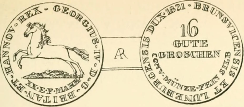 An illustration from The coins and tokens of the possessions and colonies of the British empire, 1889, leaf 116