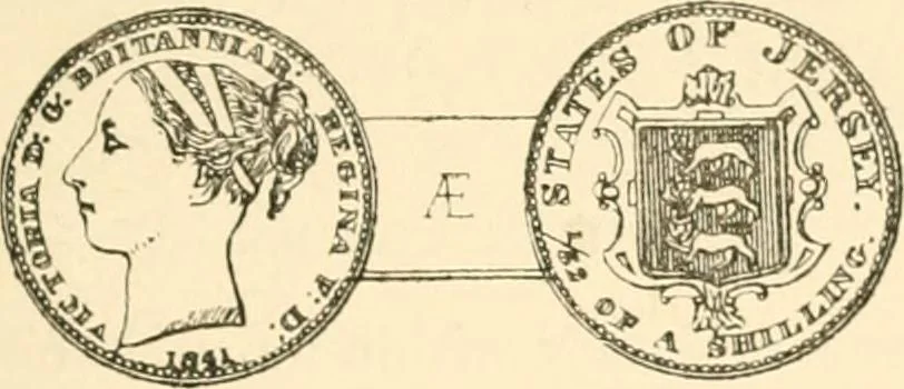 An illustration from The coins and tokens of the possessions and colonies of the British empire, 1889, leaf 16
