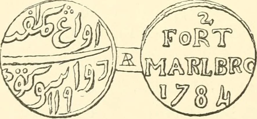 An illustration from The coins and tokens of the possessions and colonies of the British empire, 1889, leaf 211