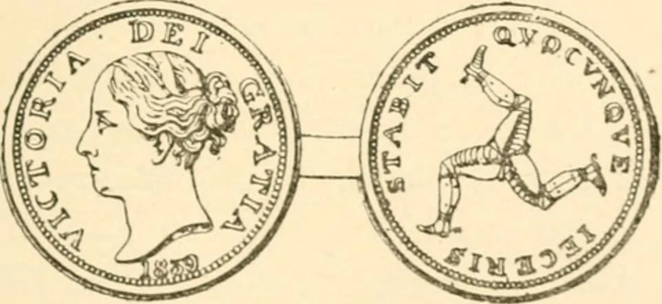 An illustration from The coins and tokens of the possessions and colonies of the British empire, 1889, leaf 22