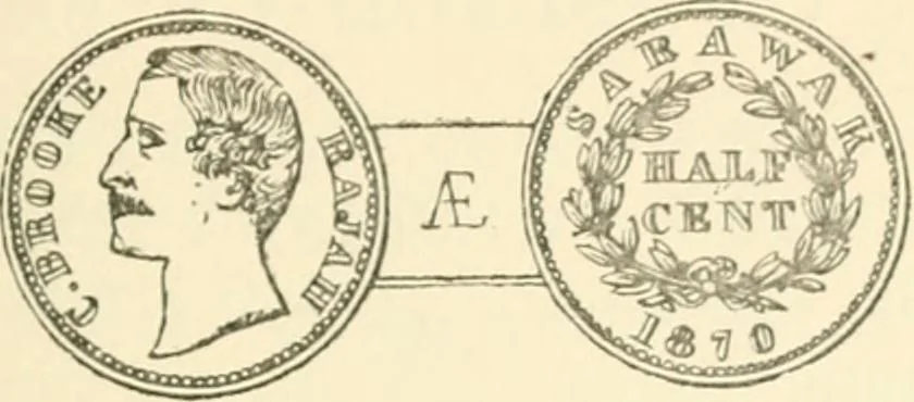 An illustration from The coins and tokens of the possessions and colonies of the British empire, 1889, leaf 240
