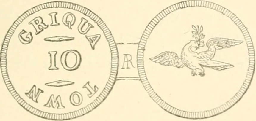 An illustration from The coins and tokens of the possessions and colonies of the British empire, 1889, leaf 256