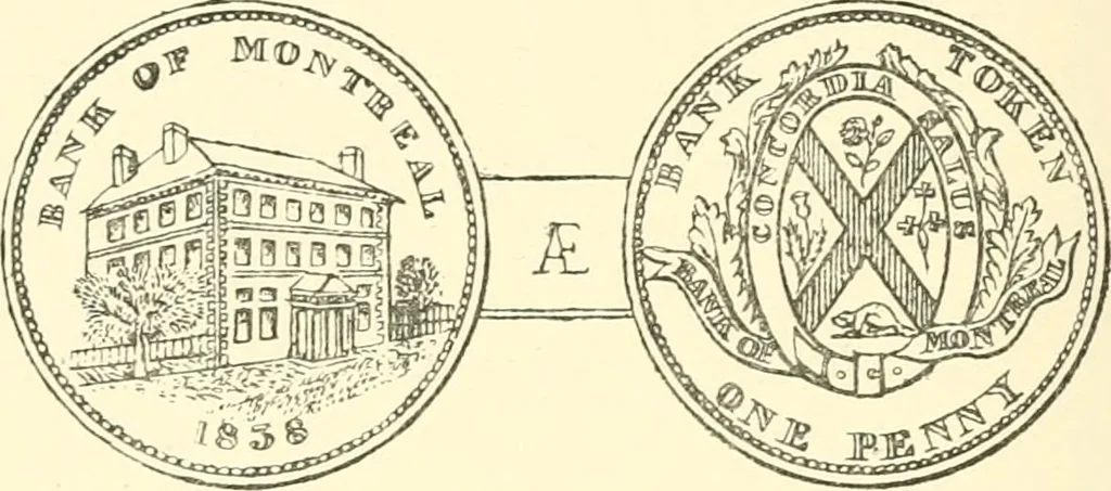 An illustration from The coins and tokens of the possessions and colonies of the British empire, 1889, leaf 311