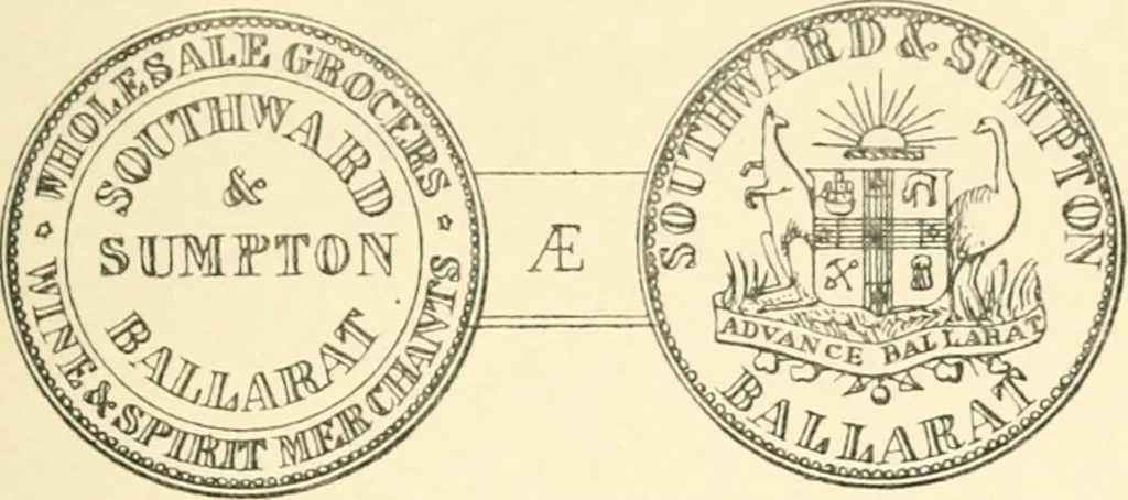 An illustration from The coins and tokens of the possessions and colonies of the British empire, 1889, leaf 356