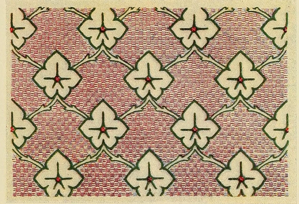 An illustration from Colbert embroideries, 1918, leaf 13
