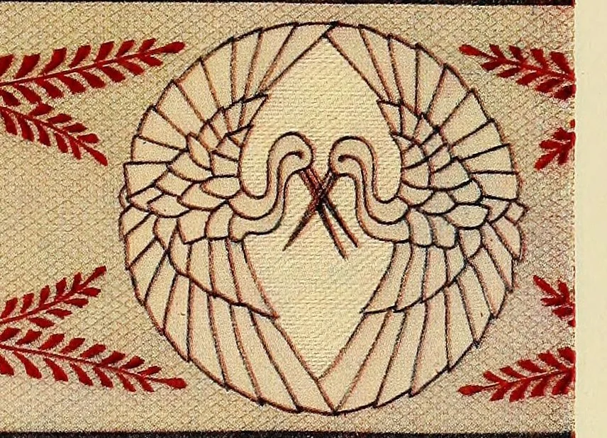 An illustration from Colbert embroideries, 1918, leaf 25