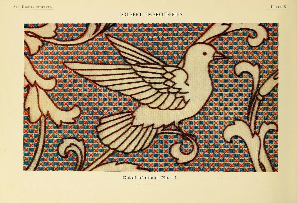 An illustration from Colbert embroideries, 1918, leaf 26