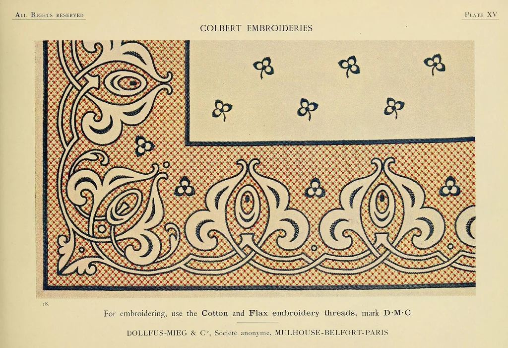 An illustration from Colbert embroideries, 1918, leaf 33