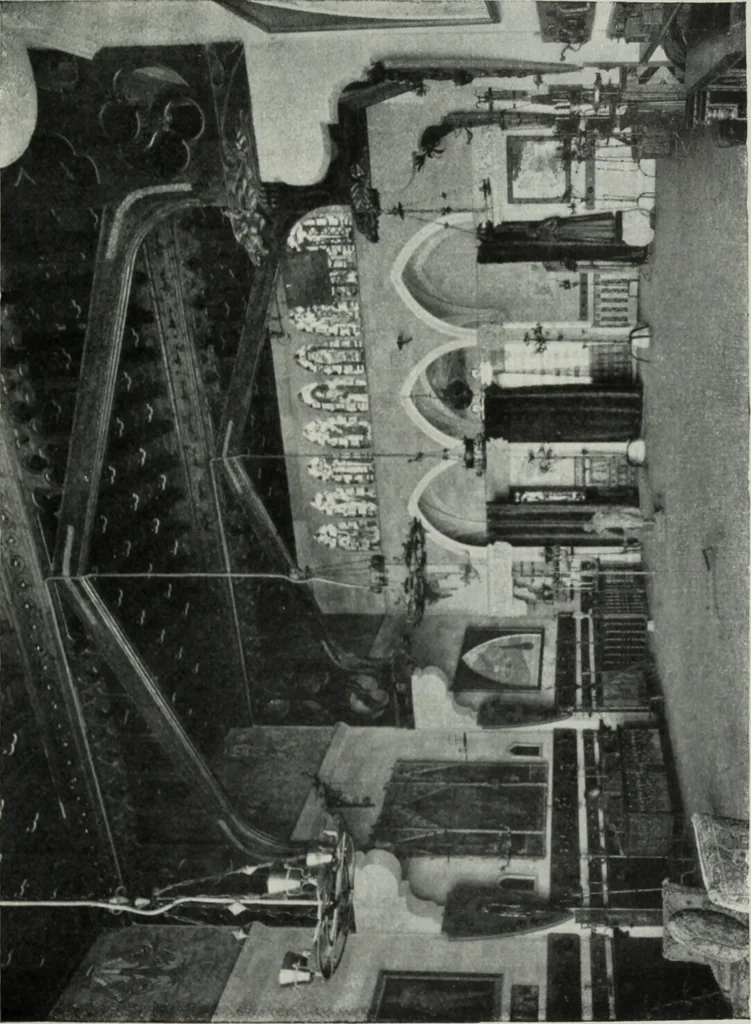 An illustration from ColecciÃ³n de hierros de Santiago RusiÃ±ol, 1910, leaf 24