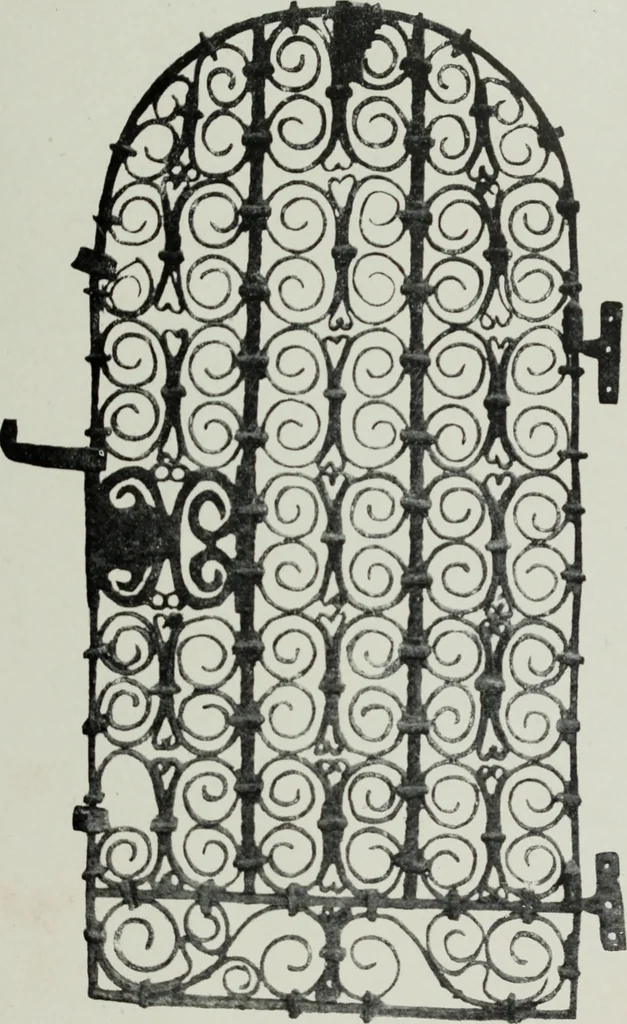 An illustration from ColecciÃ³n de hierros de Santiago RusiÃ±ol, 1910, leaf 38