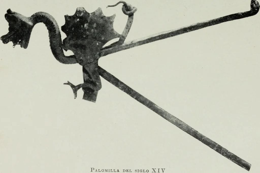 An illustration from ColecciÃ³n de hierros de Santiago RusiÃ±ol, 1910, leaf 42