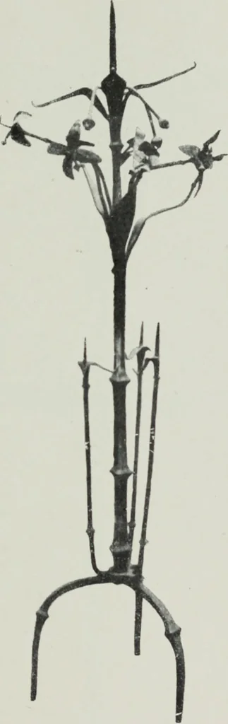 An illustration from ColecciÃ³n de hierros de Santiago RusiÃ±ol, 1910, leaf 44