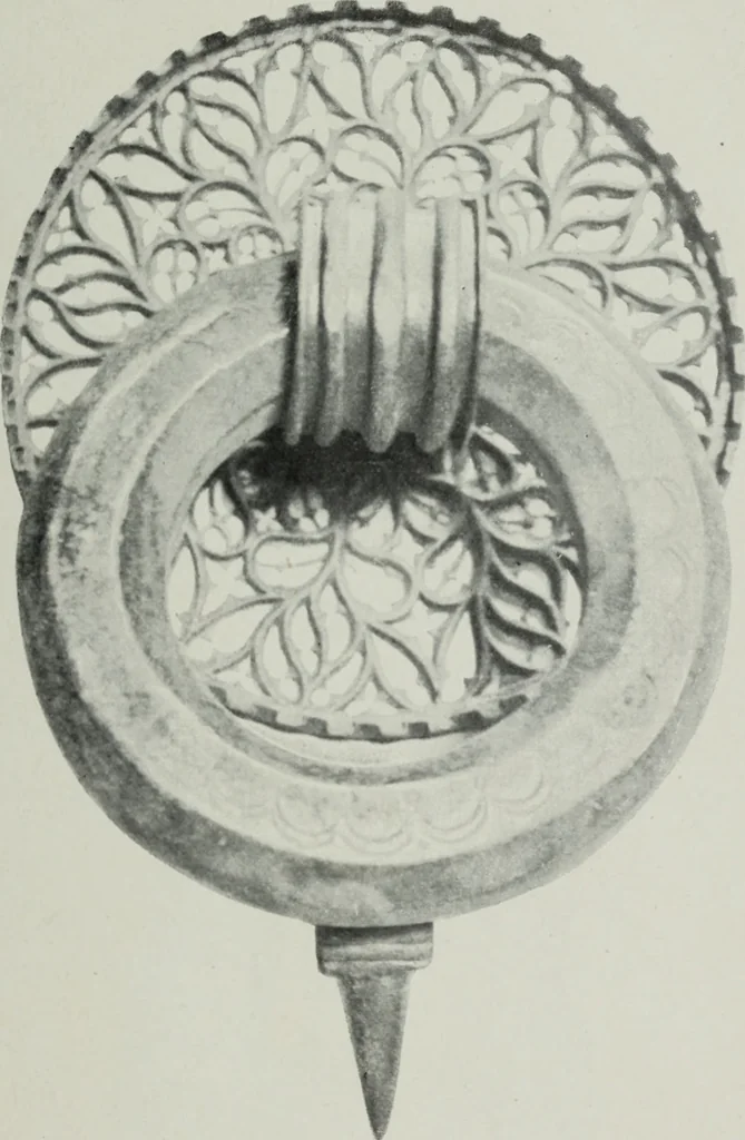 An illustration from ColecciÃ³n de hierros de Santiago RusiÃ±ol, 1910, leaf 60