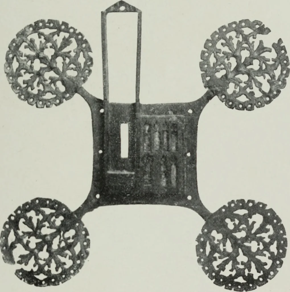 An illustration from ColecciÃ³n de hierros de Santiago RusiÃ±ol, 1910, leaf 78
