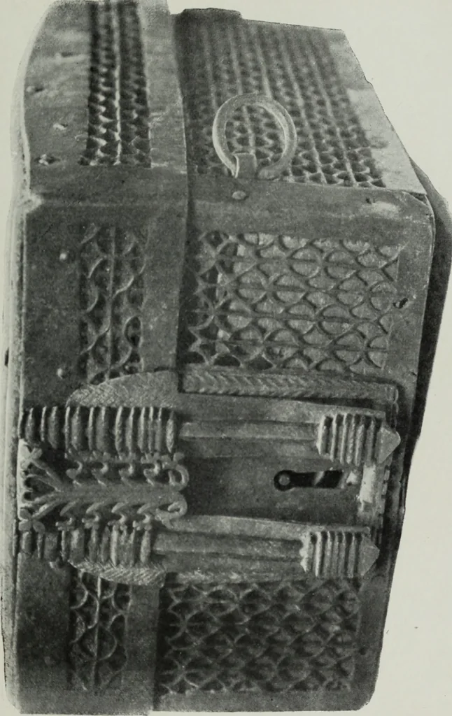 An illustration from ColecciÃ³n de hierros de Santiago RusiÃ±ol, 1910, leaf 84
