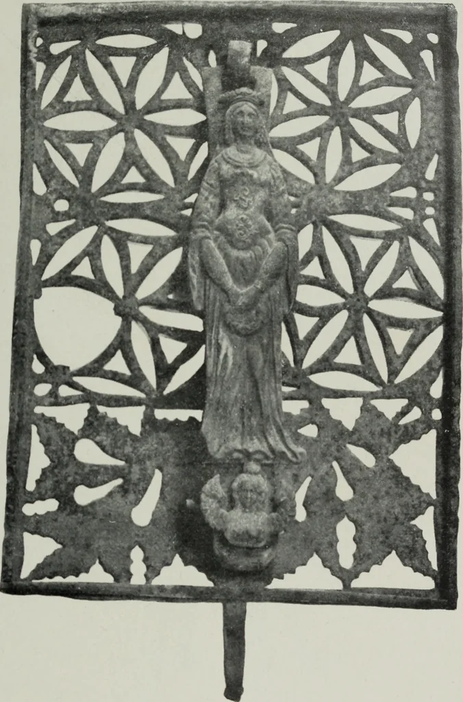 An illustration from ColecciÃ³n de hierros de Santiago RusiÃ±ol, 1910, leaf 86