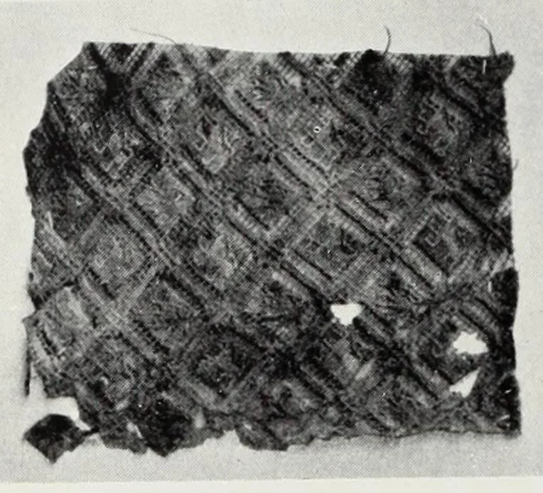 An illustration from Collection d'anciennes étoffes : réunies et décrites, 1901, leaf 20