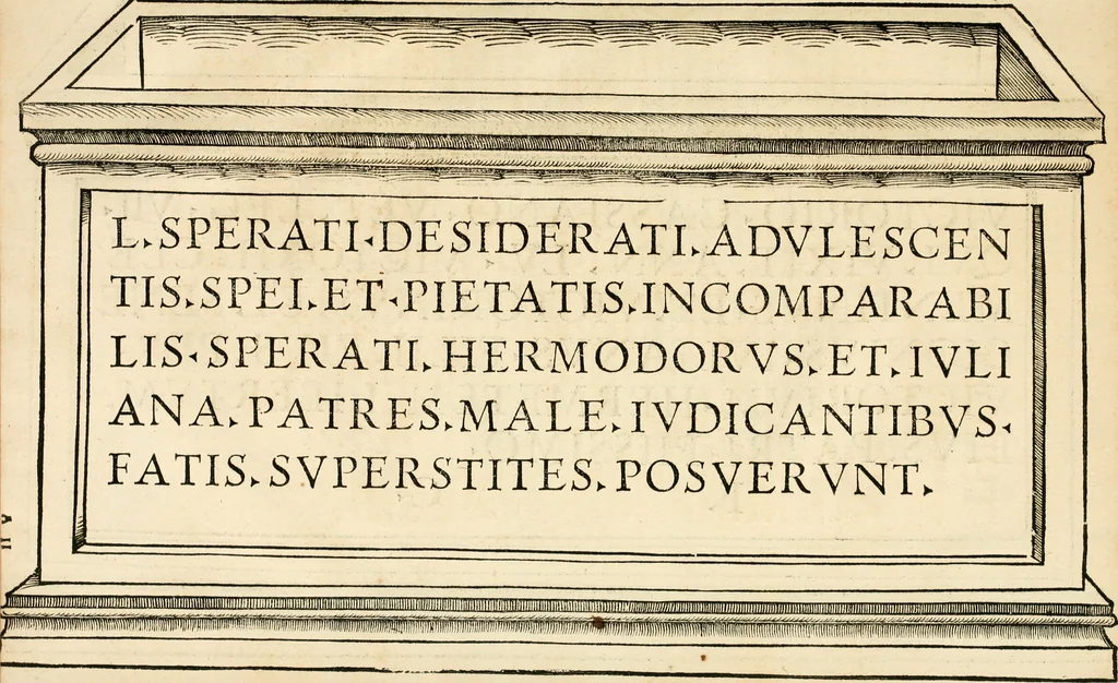 An illustration from Collectanea antiqvitatvm in vrbe atqve agro Mogvntino repertarvm, 1525, leaf 10
