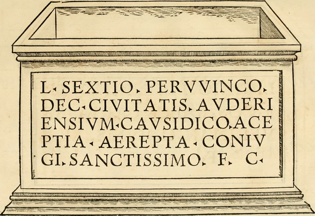 An illustration from Collectanea antiqvitatvm in vrbe atqve agro Mogvntino repertarvm, 1525, leaf 15